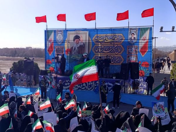 مراسم نهم دی روز ایمان و بصیرت در اصفهان