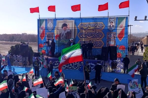 مراسم نهم دی روز ایمان و بصیرت در اصفهان