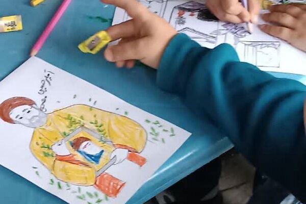 غرفه کودک امامزاده عمادالدین؛ پاتوقی برای خلاقیت کودکان و نوجوانان