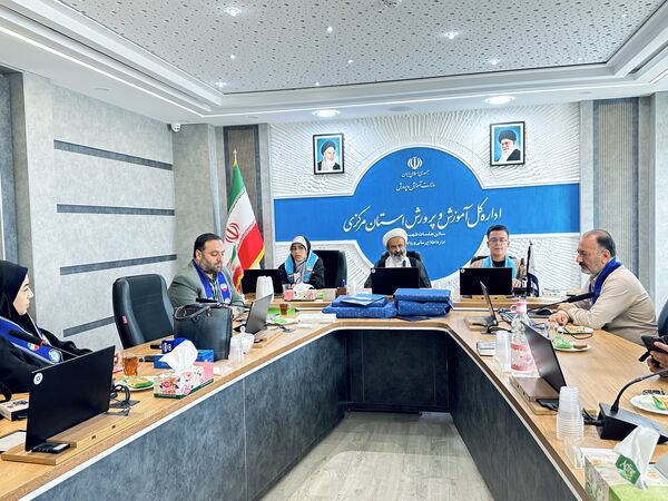 افتتاحیه دوازدهمین دوره مجلس دانش‌آموزی در استان مرکزی