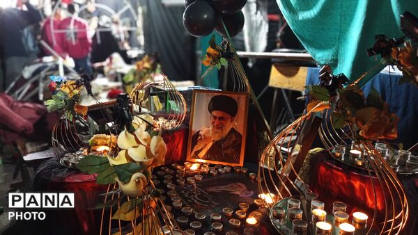  گرامیداشت شب چهلم دانش آموزان بی گناه میناب  در بروجرد 