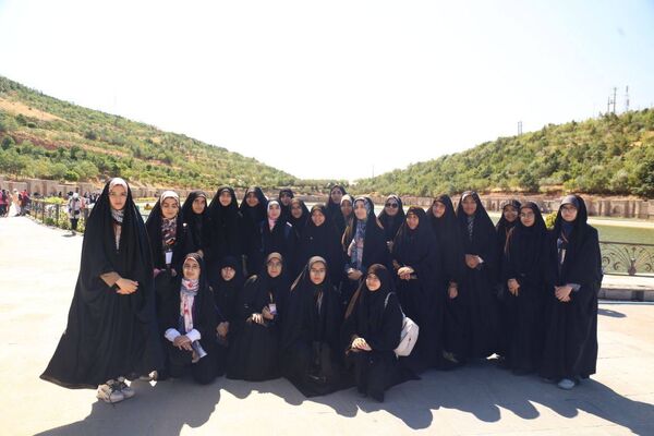 دختران قرآنی سمپاد ایران بر فراز بام تبریز