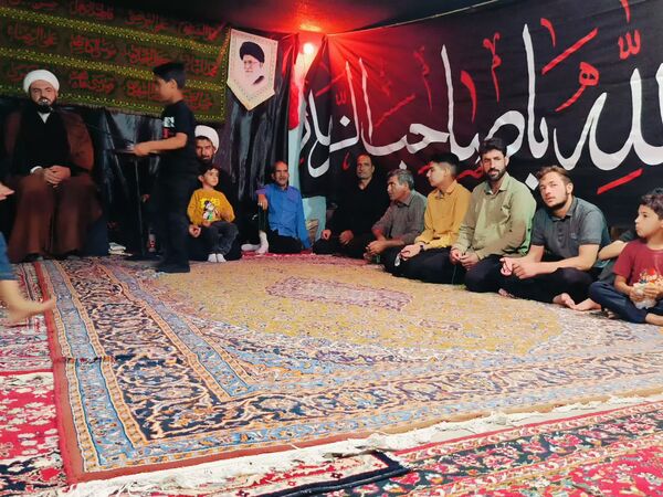 موکب علی اصغری فدافن میزبان امام جمعه کاشمر 