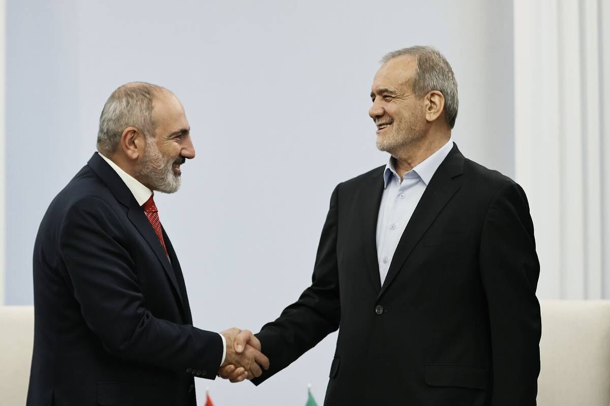 استقبال رسمی نخست وزیر ارمنستان از پزشکیان