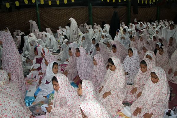 جشن روزه اولی‌ها در بم