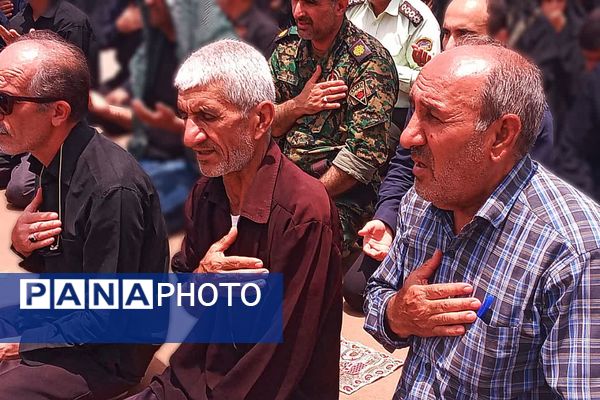 نماز ظهر عاشورا در شهرستان باشت