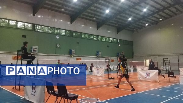 مسابقات استانی بدمینتون در نیشابور 