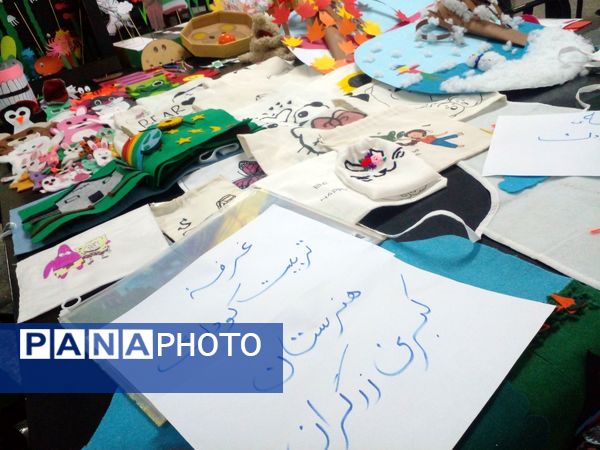 برگزاری نمایشگاه مهارت‌محور دختران هنرستانی ملارد