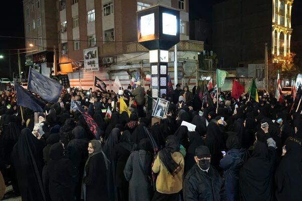 تجمع سوگواران رهبر شهید انقلاب و محکومیت حملات آمریکایی صهیونی در کهریزک