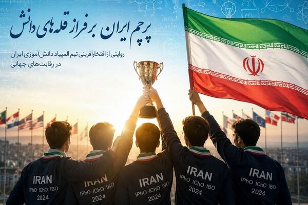 روایتی از افتخار آفرینی تیم المپیاد دانش آموزی ایران در رقابت های جهانی 