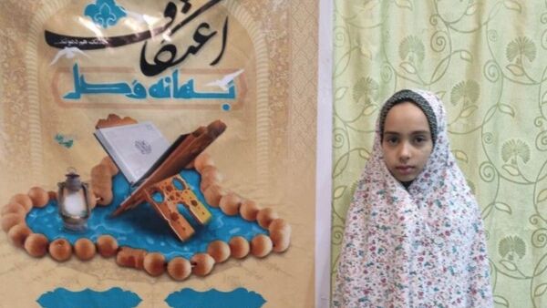 شور اعتکاف دختران و پسران بردسکن در یک صف معنوی