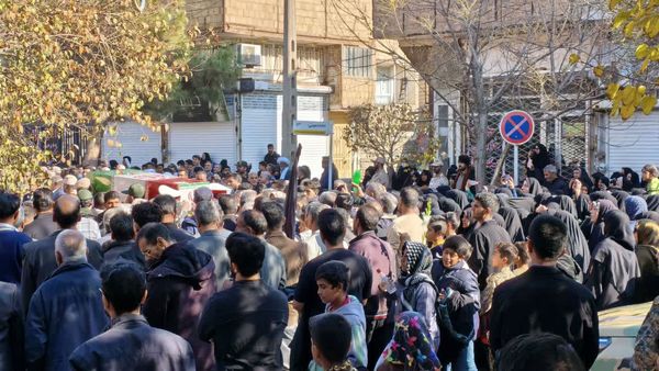  بدرقه باشکوه شهید خوشنام دفاع مقدس در سرخس