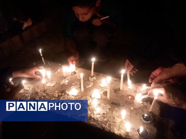 مراسم شام غریبان درناحیه 6 مشهد