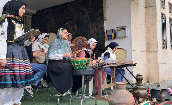 طلوع فرهنگ مازندران در مدرسه شهید بهداشت 