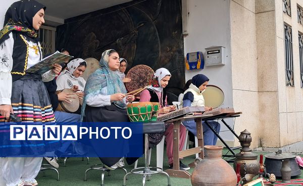 طلوع فرهنگ مازندران در مدرسه شهید بهداشت 