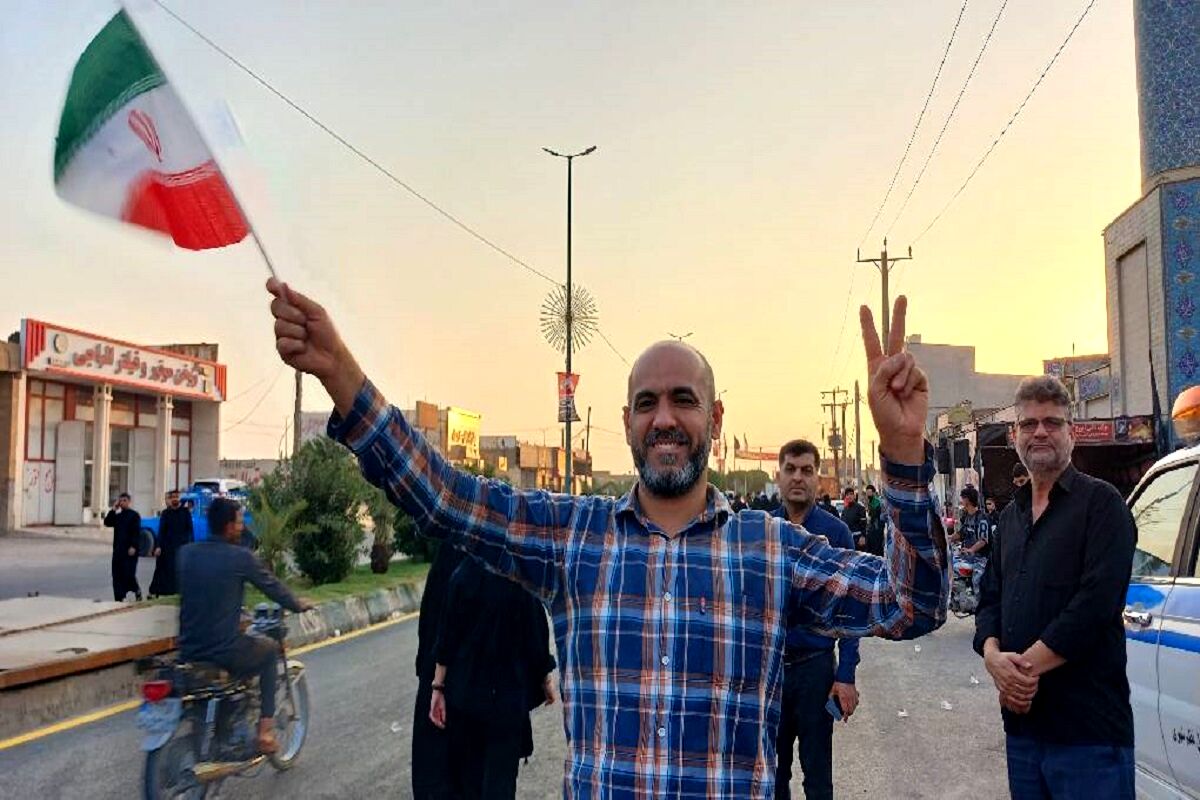 خروش کاروان پیاده‌روی یکصدهزار نفری «مشایه اهواز» 
