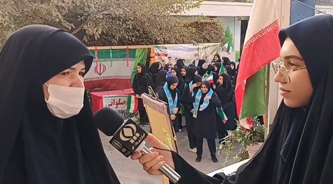 حال و هوای آغاز سال تحصیلی در دبیرستان حضرت معصومه(س) قم
