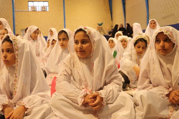 برگزاری جشن تکلیف دختران در مدارس مختلف سملقان