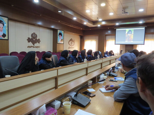 گردهمایی خبرنگاران پانا در مرکز صدا و سیمای خراسان شمالی