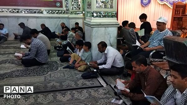 قرائت دعای عرفه در مهدیه نیشابور-۲