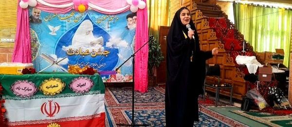  جشن نیمه شعبان در حسینیه شهر بار نیشابور 