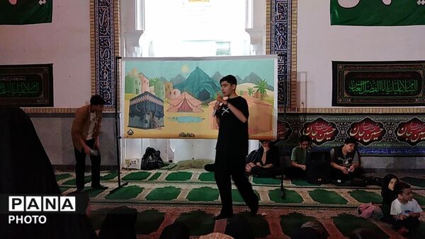 فعالیت غرفه کودک مسجد جامع شهرستان نیشابور 