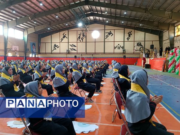 تجدید عهد پیشتازان شهرستان قدس با آرمان‌های انقلاب اسلامی و مقاومت