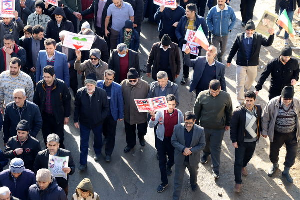 راهپیمایی ۲۲ بهمن بخش بندپی شرقی