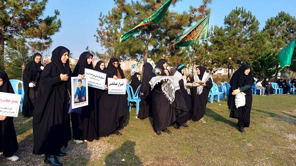 تشییع پیکر مطهر شهید گمنام با عطر فاطمیه