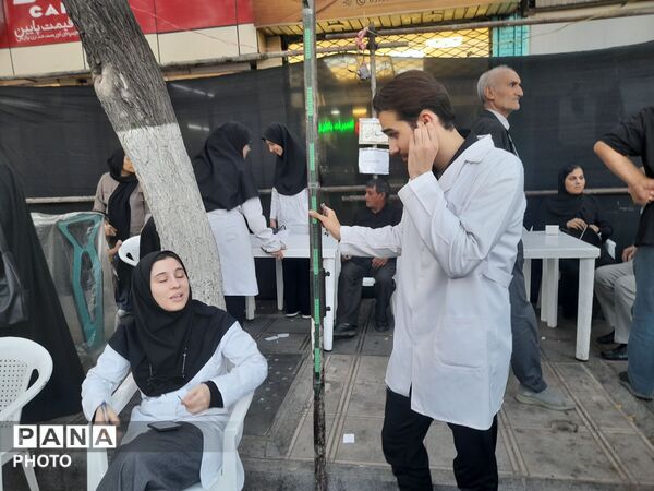 مشهد مقدس غرق در عزا و ماتم