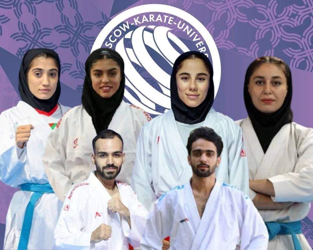 صعود 4 بانوی ایرانی به فینال رقابت‌های بین‌المللی کاراته روسیه‌