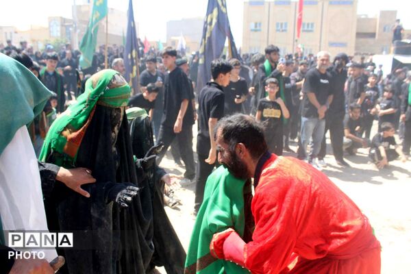 آیین خیمه سوزان هیات جوانان حضرت علی اکبر(ع)