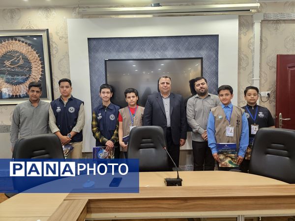 مراسم تجلیل از مجریان برتر و دانش‌آموز خبرنگاران پانا نیشابور