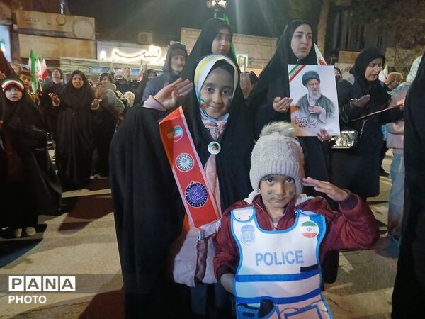 آیین چهلمین روز شهادت امام خامنه‌ای، میهمان دیار کهن نیشابور