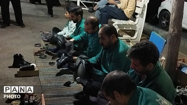 گذری بر موکب واکس صلواتی بلوار فضل در شب صد و نود و پنجم از اجتماعات 
