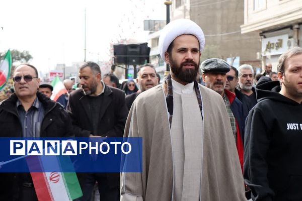 حماسه حضور مردم غیور باقرشهر و کهریزک در راهپیمایی ۲۲بهمن