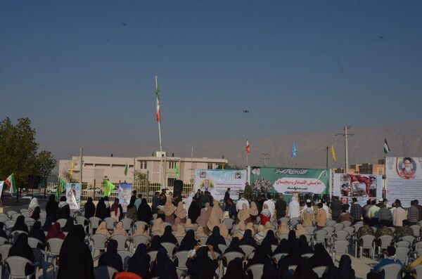 بستک میزبان نمایش اقتدار بسیجیان 