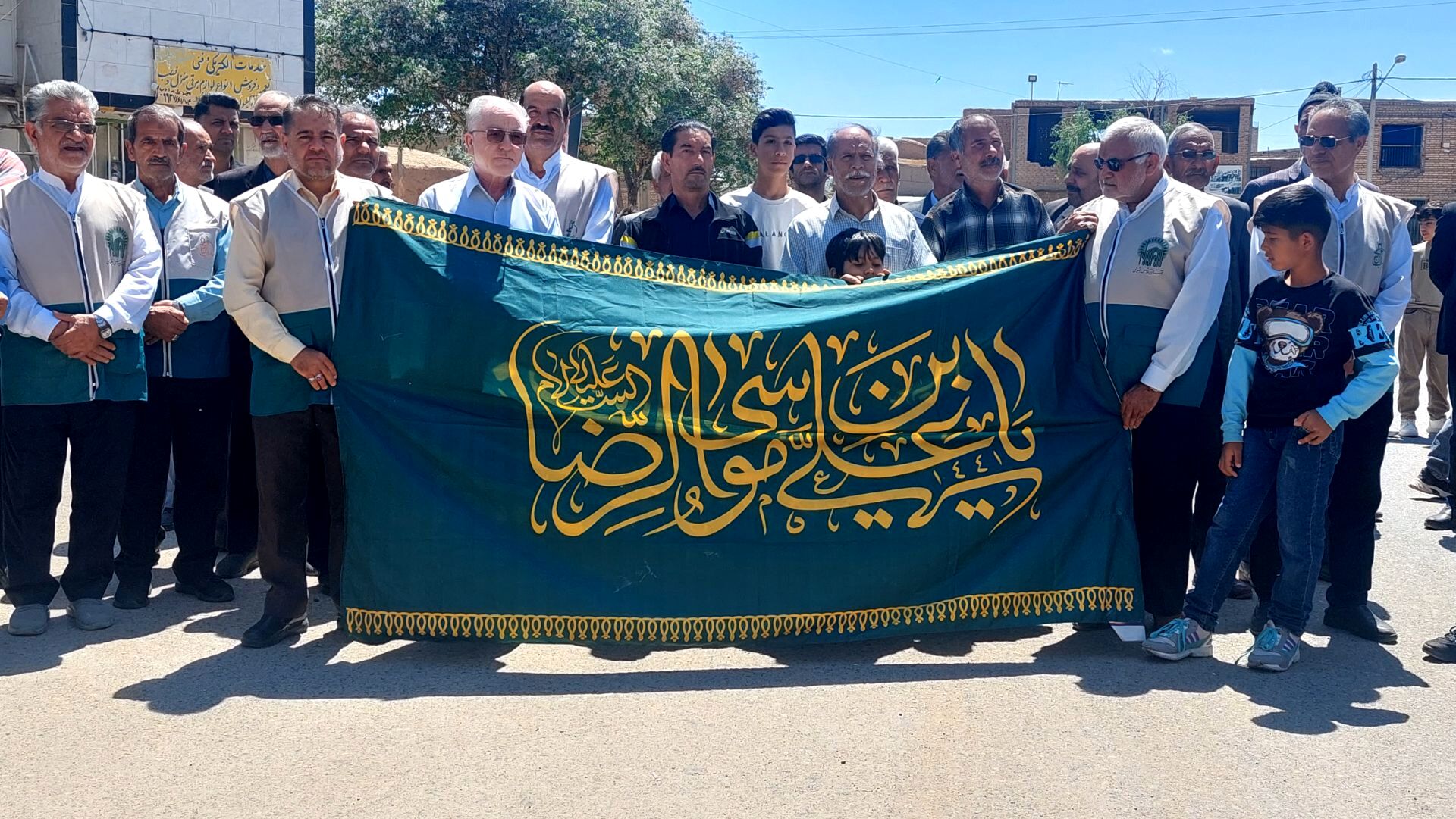 کاروان «در پناه خورشید» میهمان رزق‌آباد کاشمر شد