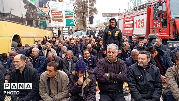 اقامه نماز عبادی سیاسی جمعه در روز قدس نیشابور 
