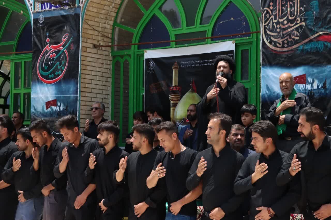 مراسم عاشورای حسینی در شهرستان کوهبنان