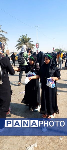 پیاده‌روی اربعین اعضای انجمن اسلامی خراسان شمالی 