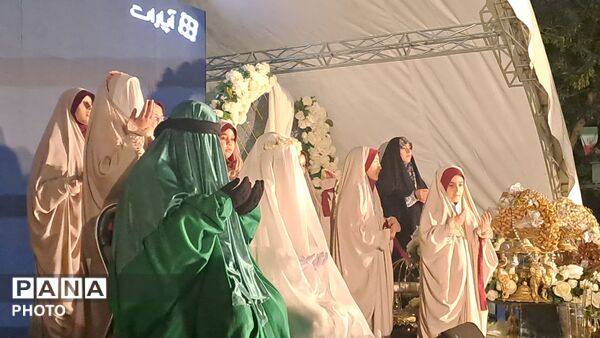 پیمان عشق ۵۰ زوج ایثارگر البرزی زیر پرچم ولایت 