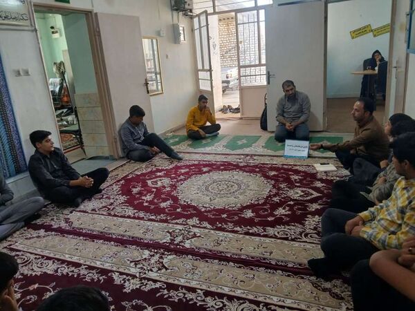 جلسه فرماندهان واحدهای بسیج مدارس شهرستان خلیل‌آباد 