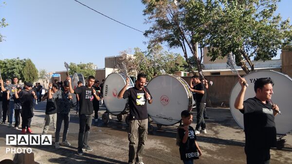 ثبتِ لحظاتِ تاسوعا در روستای رباط مراد