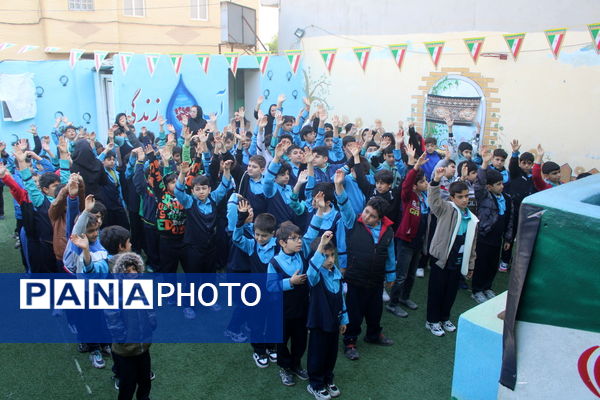 مراسم شهادت حضرت زهرا (س) در مدارس بوشهر