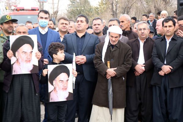 راهپیمایی گسترده ۲۲ بهمن اورامانات
