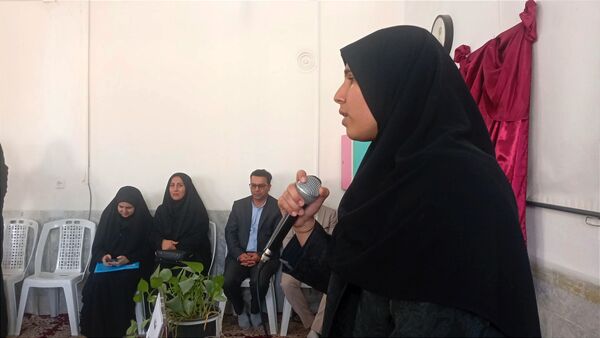 افتتاحیه جشنواره خوارزمی در دبیرستان فیاض شهرستان کاشمر