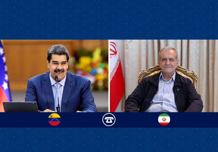 تاکید رئیس‌جمهور بر حمایت از تمامیت ارضی و ملت ونزوئلا 