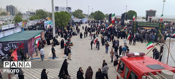 بندرعباس در سوگ اربعین رهبر شهید؛ تجدید پیمان با آرمان‌های امام خامنه‌ای