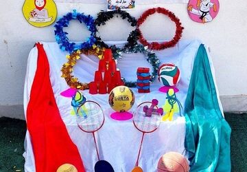 «برگزاری المپیاد ورزشی درون‌مدرسه‌ای در دبستان پانزده خرداد»